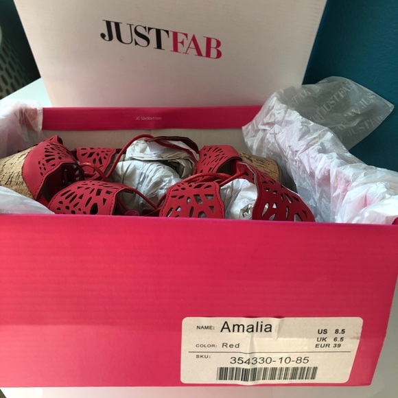 Lace-up wedges Sz 8.5 - Picture 8 of 8